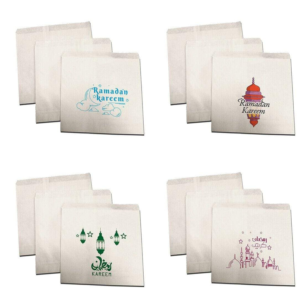 Ramadan Kareem Islamic Small Sweet Gift Paper Bags Presents Pack Of 10 20 D6