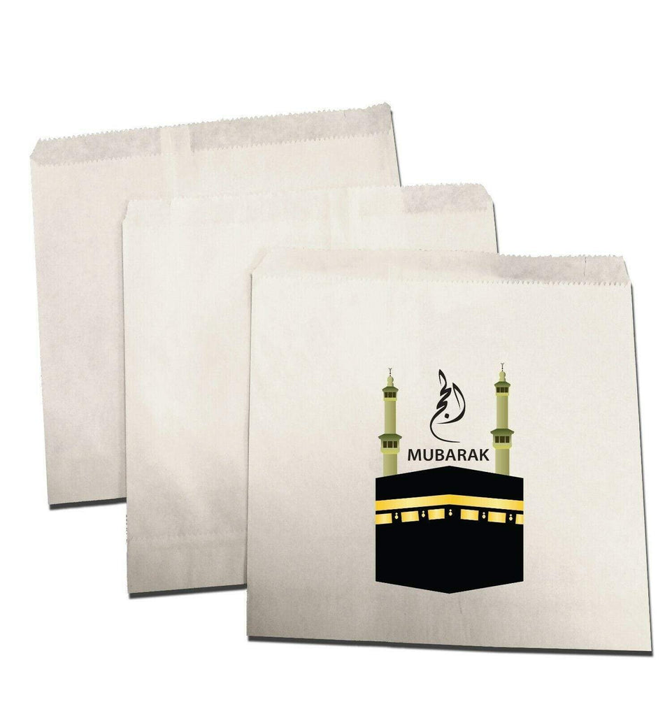 Hajj Mubarak 2019 Islamic Small Sweet Gift Paper Bags Presents Pack Of 10 20 D6