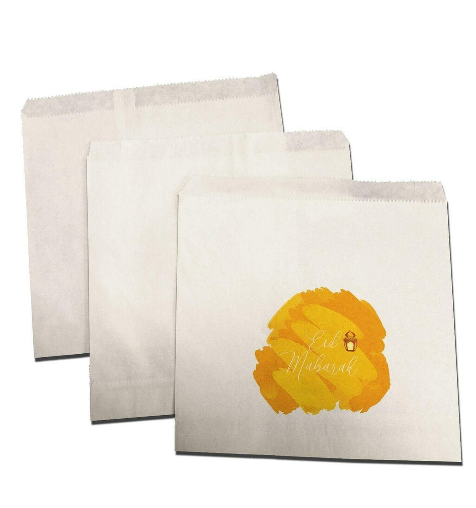 Eid Mubarak Celebration Small Sweet Gift Paper Bags Presents Pack Of 10 20 D5