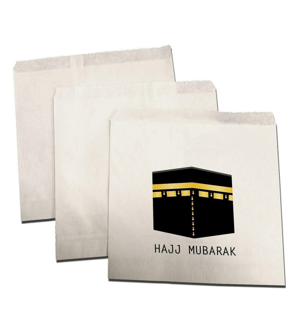 Hajj Mubarak 2019 Islamic Small Sweet Gift Paper Bags Presents Pack Of 10 20 D2