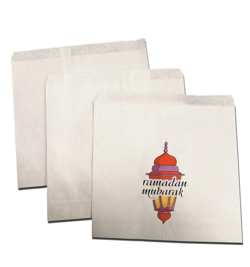 Ramadan Mubarak Islamic Small Sweet Gift Paper Bags Presents Pack Of 10 20 D3