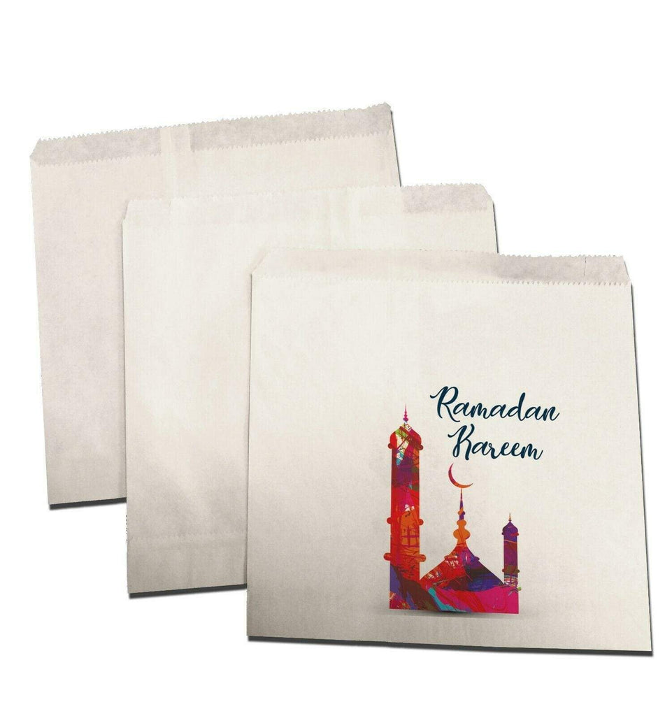 Ramadan Kareem Islamic Small Sweet Gift Paper Bags Presents Pack Of 10 20 D4