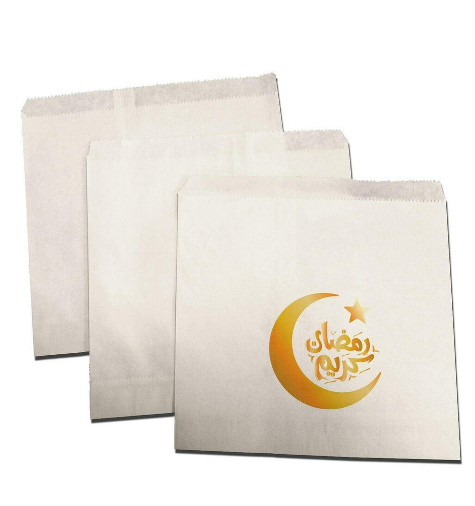 Ramadan Kareem Islamic Small Sweet Gift Paper Bags Presents Pack Of 10 20 D1