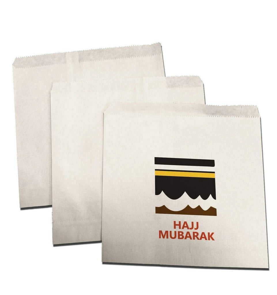 Hajj Mubarak 2019 Islamic Small Sweet Gift Paper Bags Presents Pack Of 10 20 D1