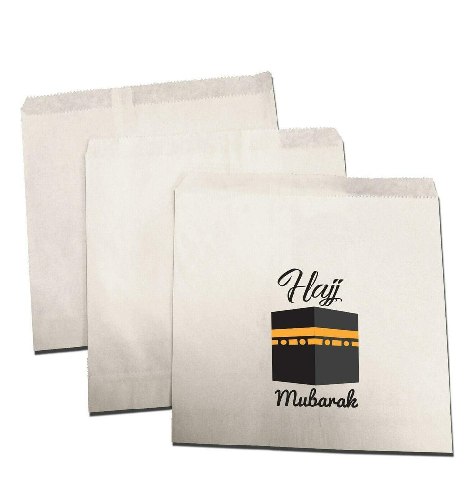 Hajj Mubarak 2019 Islamic Small Sweet Gift Paper Bags Presents Pack Of 10 20 D6