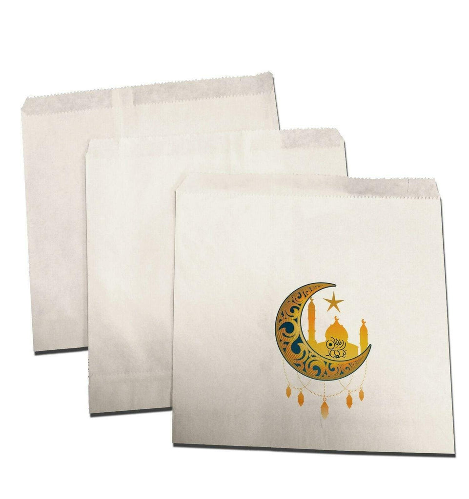 Ramadan Kareem Islamic Small Sweet Gift Paper Bags Presents Pack Of 10 20 D1