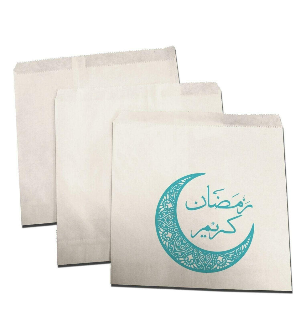 Ramadan Kareem Islamic Small Sweet Gift Paper Bags Presents Pack Of 10 20 D3