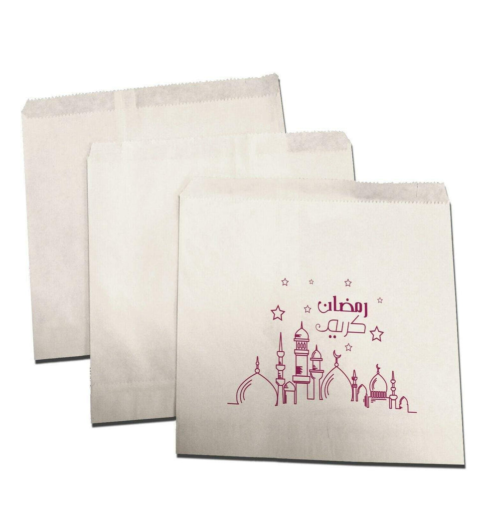 Ramadan Kareem Islamic Small Sweet Gift Paper Bags Presents Pack Of 10 20 D6