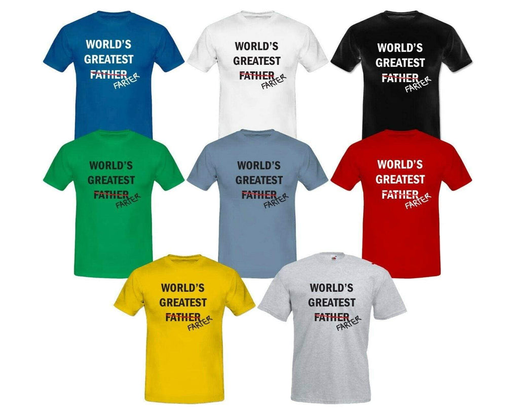 Greatest Farter Funny Humours Fathers Day Dad Daddy T-Shirts S-XXL Perfect Gift