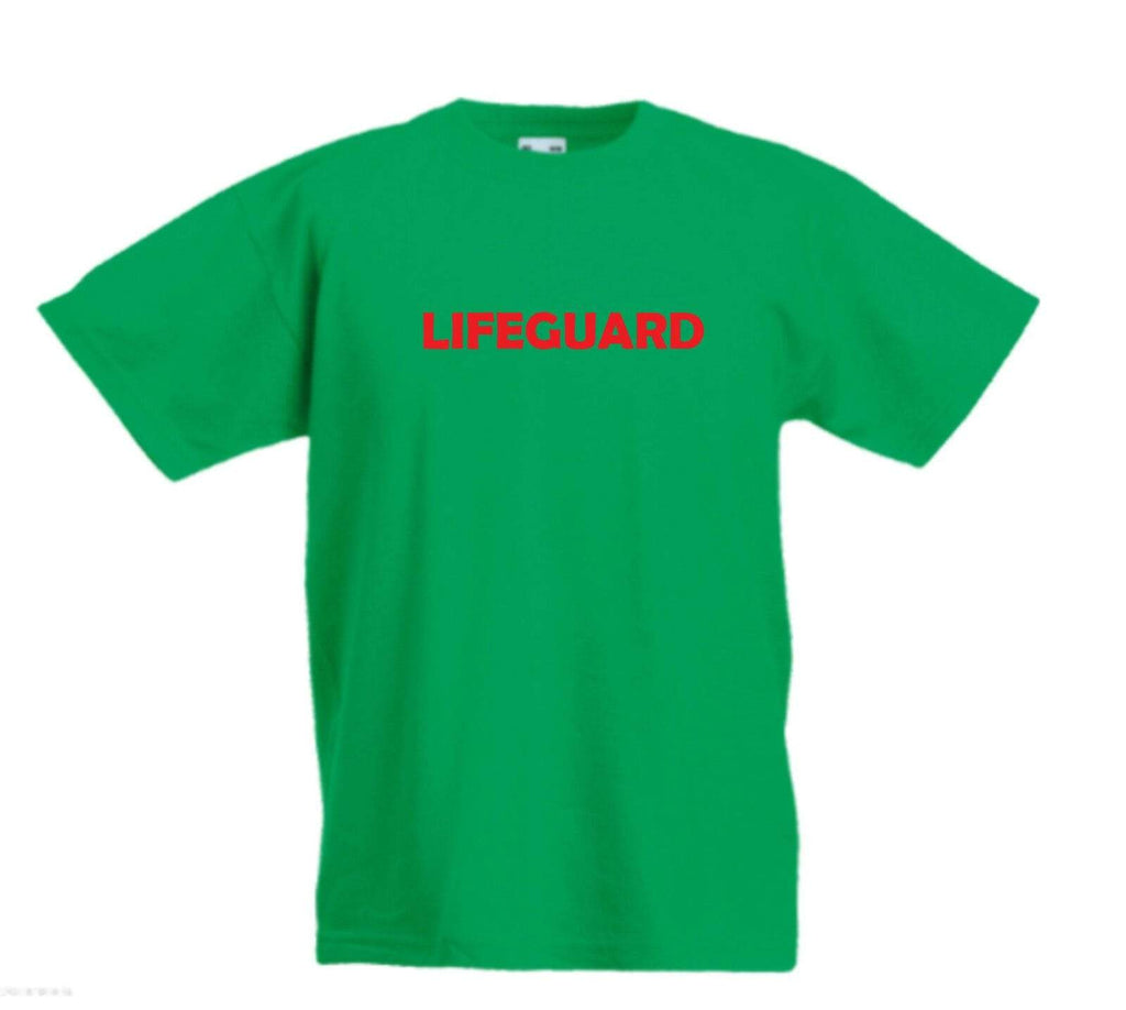 Lifeguard Funny Boys Girls Kids Cool Fun Casual Top T-Shirts Age 3-13 Years