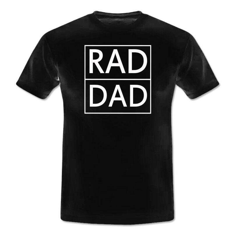 Rad Dad Funny Humours Fathers Day Dad Daddy T-Shirts S-XXL Perfect Gift