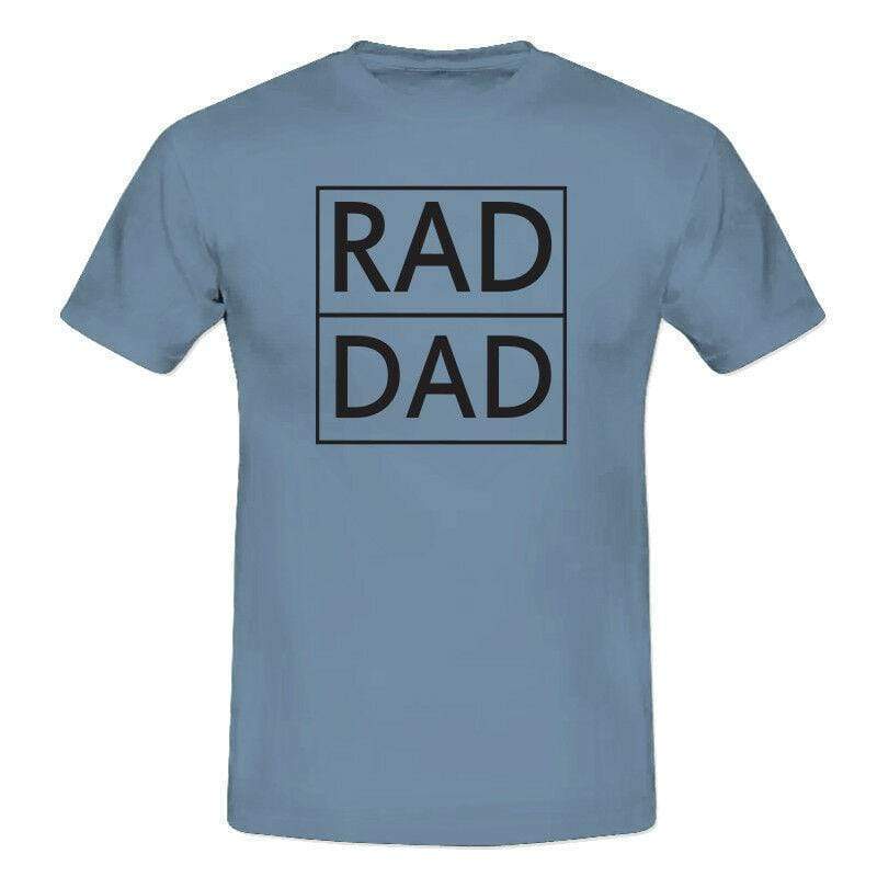 Rad Dad Funny Humours Fathers Day Dad Daddy T-Shirts S-XXL Perfect Gift