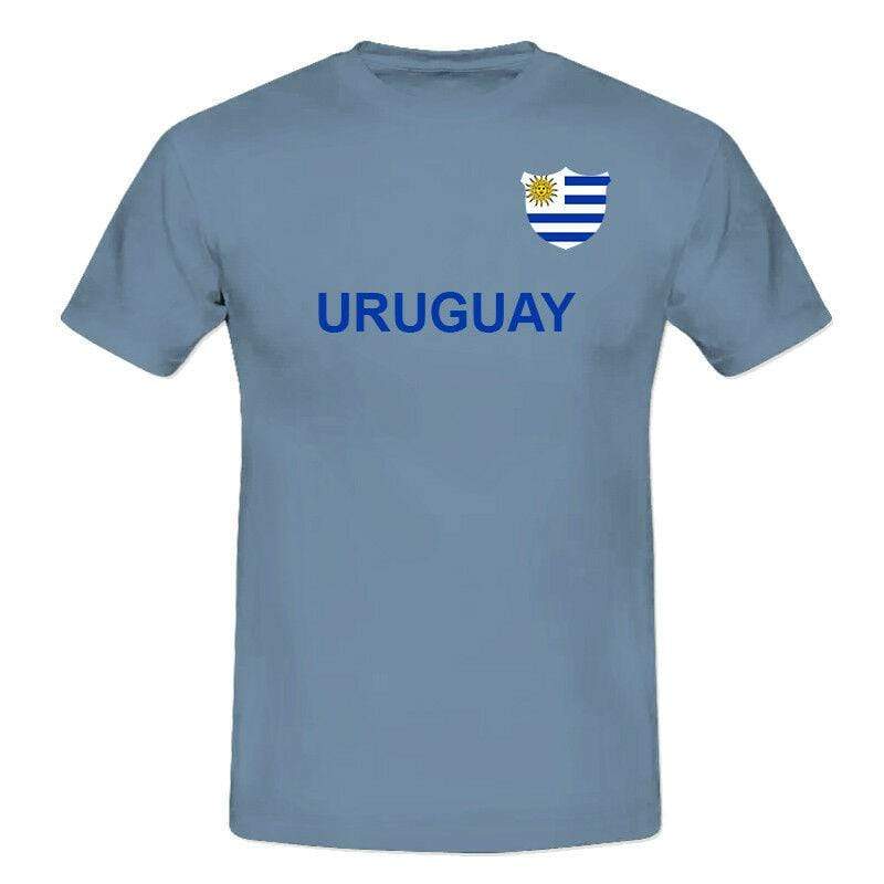 2018 FOOTBALL WORLD CUP MEN'S LADS BOYS SOCCER TEAM URUGUAY T-SHIRTS Sizes S-XXL