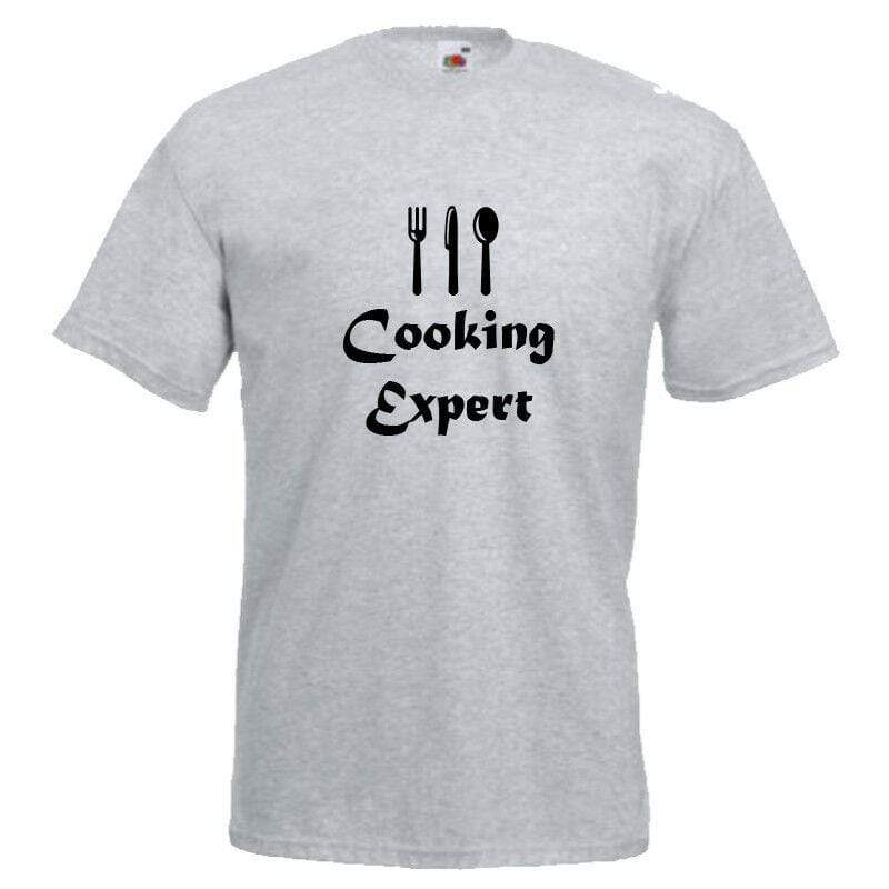 Men's Lads Cooking Expert Funny Humours Chef  T-Shirts S-XXL Perfect Gift 2