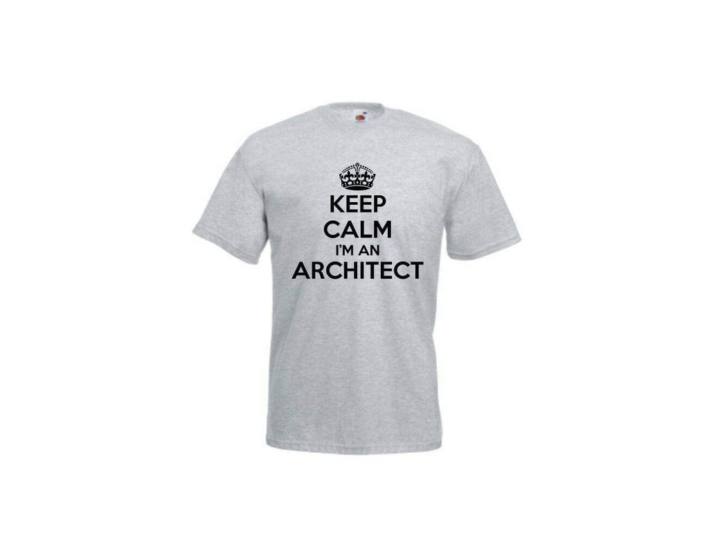 Keep Calm Architect Men's Boys Slogan Funny Humour Fathers Day T-Shirts S-XXL