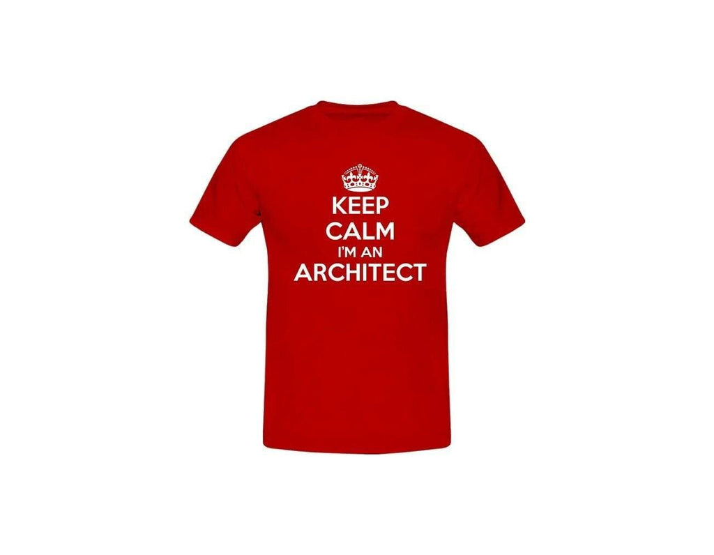 Keep Calm Architect Men's Boys Slogan Funny Humour Fathers Day T-Shirts S-XXL