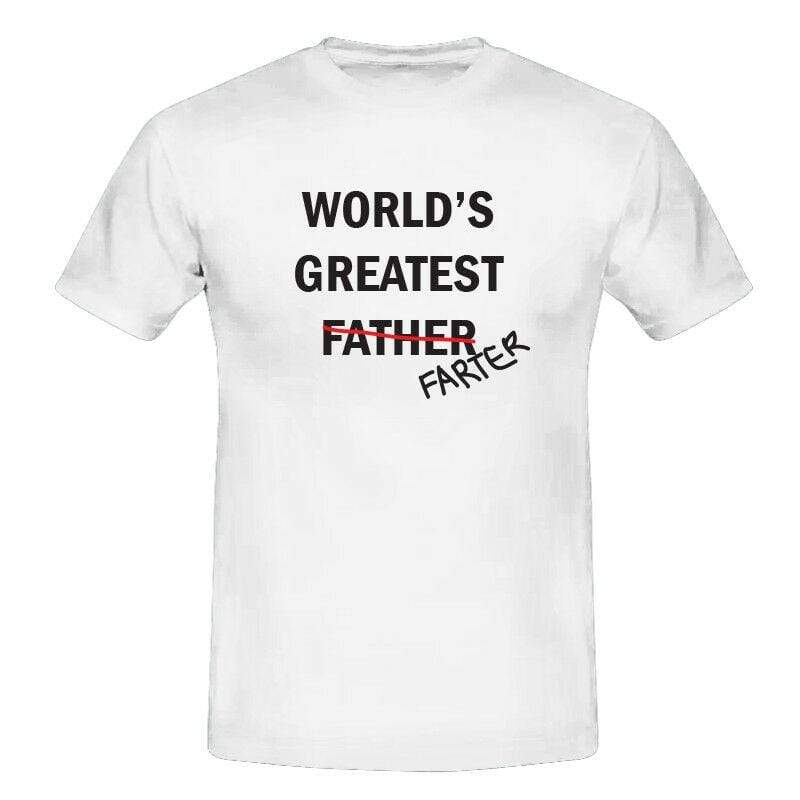 Greatest Farter Funny Humours Fathers Day Dad Daddy T-Shirts S-XXL Perfect Gift