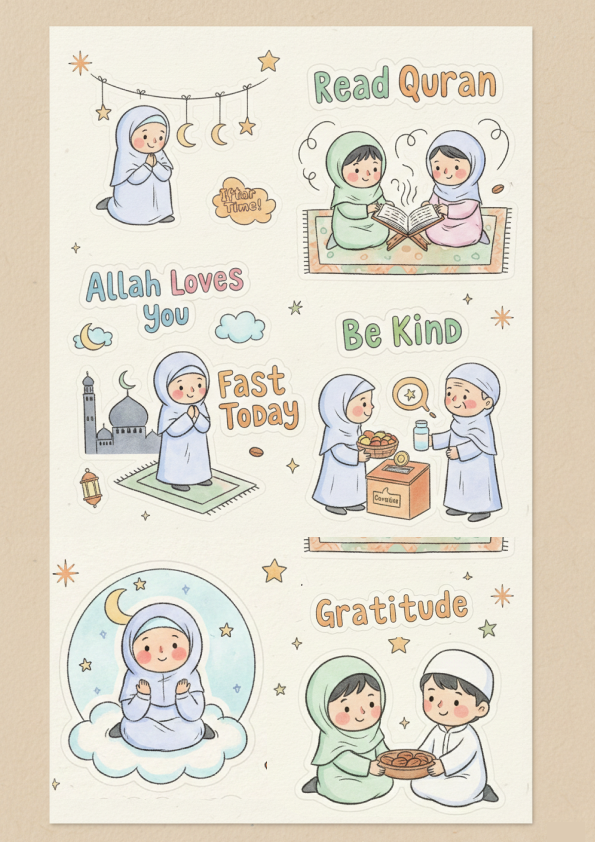 Ramadan Stickers